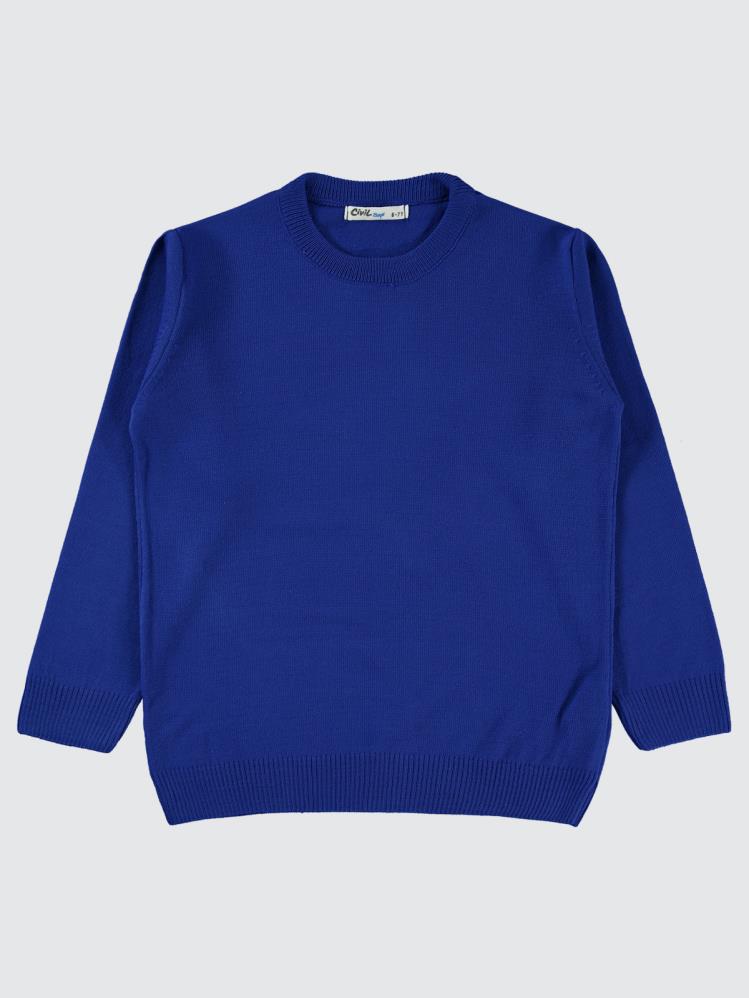 Civil Boys Basic 6-9 Yaş Kazak - Mavi
