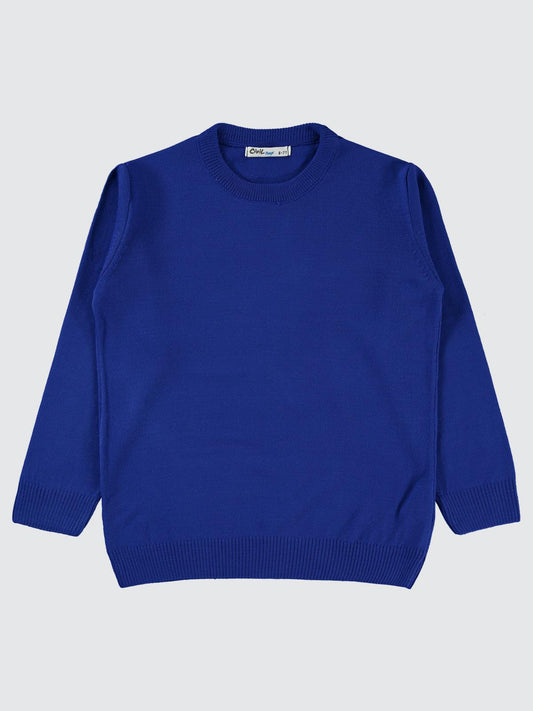 Civil Boys Basic 6-9 Yaş Kazak - Mavi