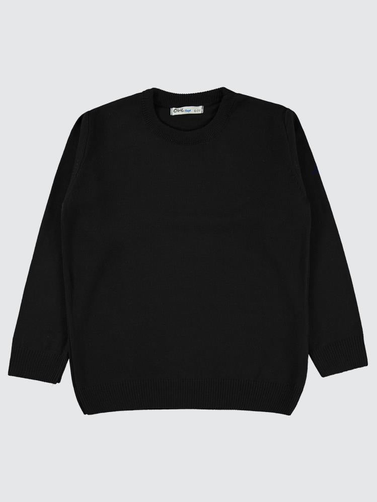 Civil Boys Basic 6-9 Yaş Kazak - Siyah