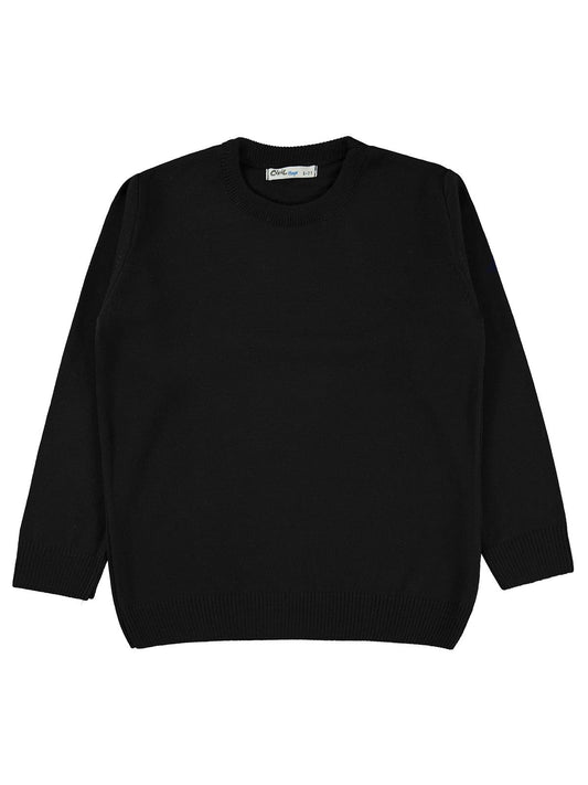 Civil Boys Basic 6-9 Yaş Kazak - Siyah