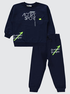 Civil Boys Active Sport 2-5 Yaş Eşofman Takımı - Lacivert
