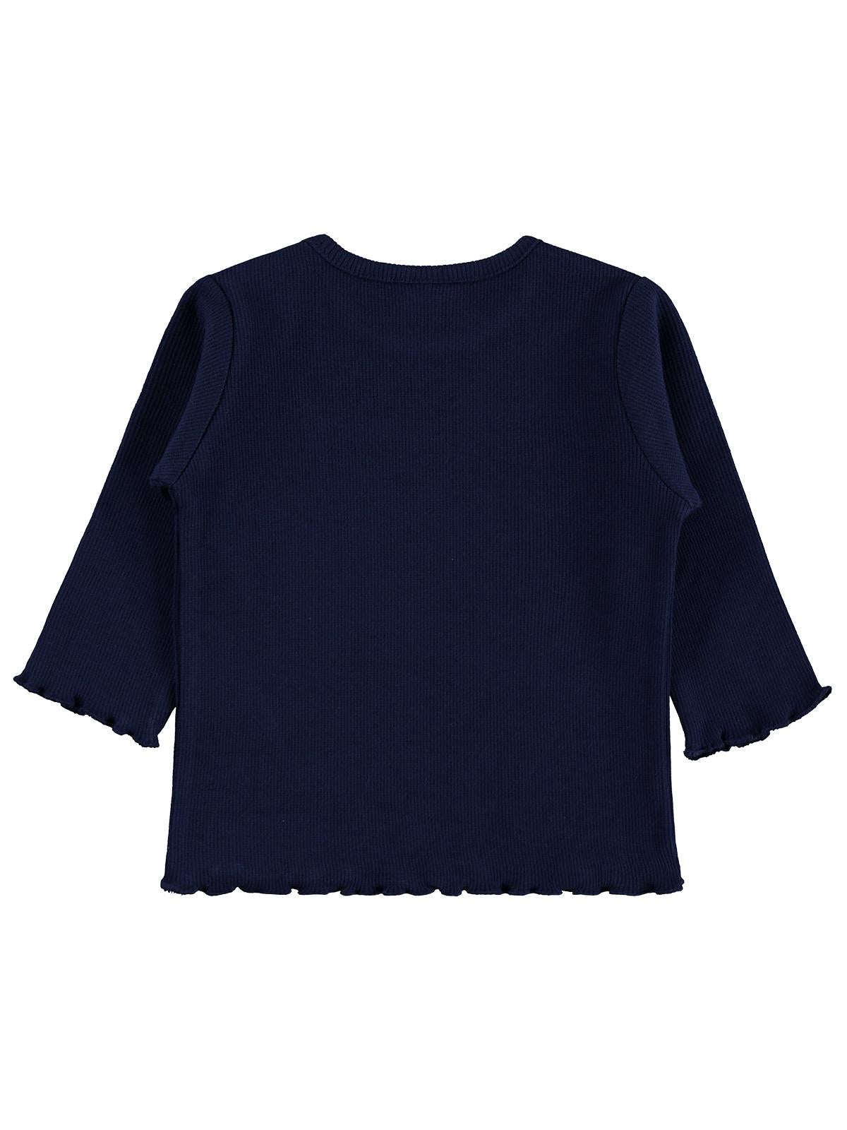 Civil Baby Kol Ucu Detaylı 6-18 Ay Sweatshirt - Lacivert