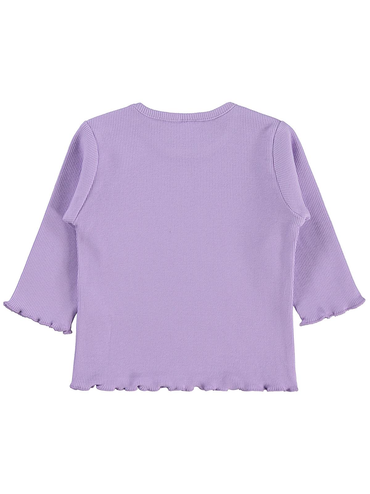 Civil Baby Kol Ucu Detaylı 6-18 Ay Sweatshirt - Lila