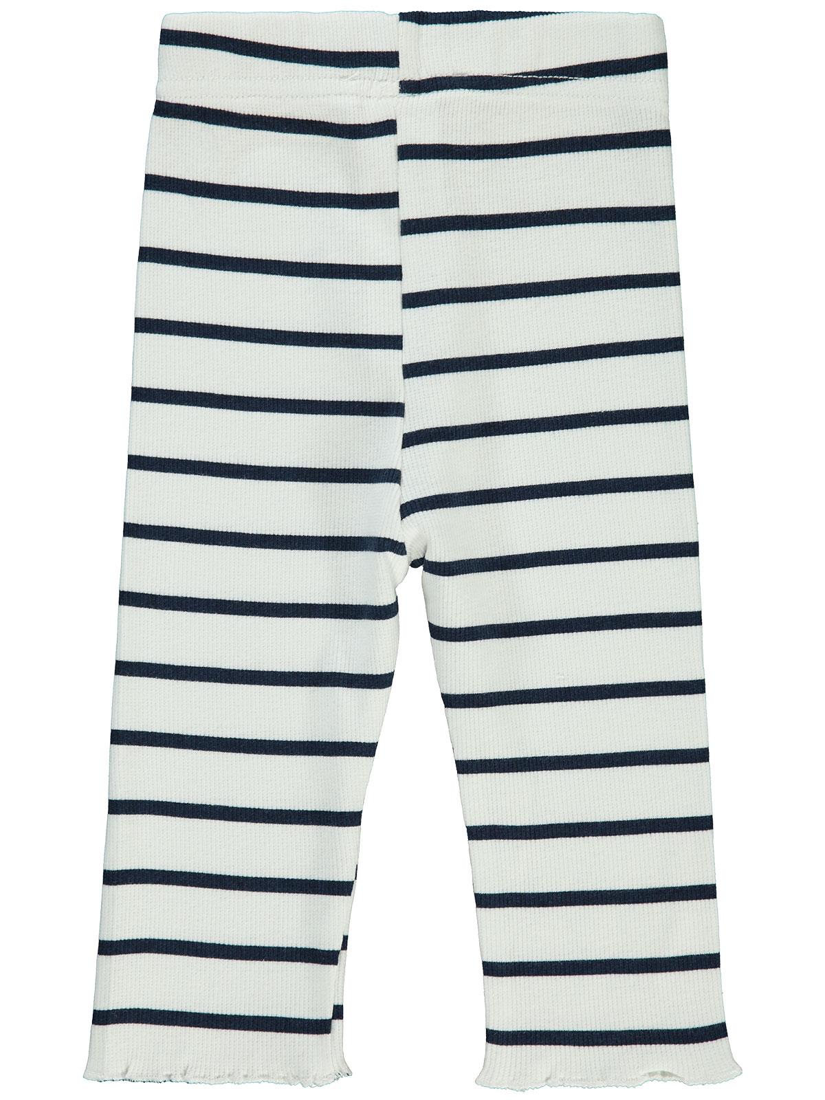 Civil Baby Çizgili 6-18 Ay Tayt - Lacivert