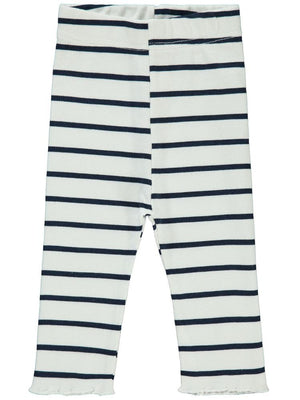 Civil Baby Çizgili 6-18 Ay Tayt - Lacivert