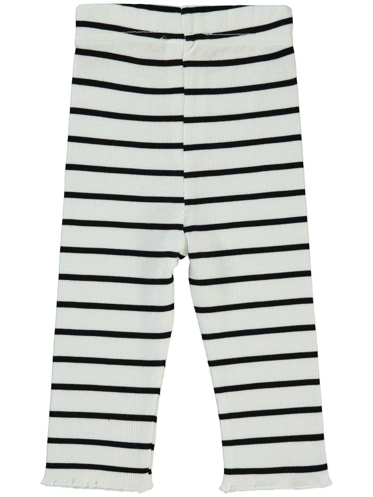 Civil Baby Çizgili 6-18 Ay Tayt - Siyah