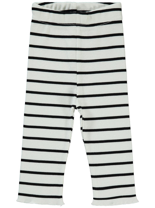 Civil Baby Çizgili 6-18 Ay Tayt - Siyah