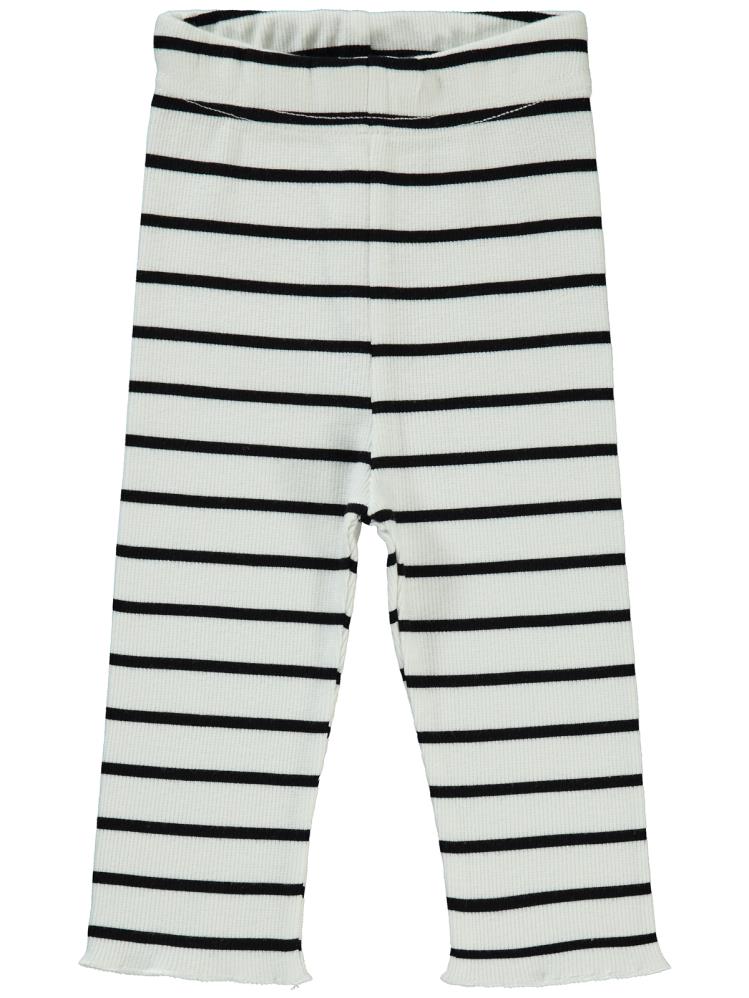 Civil Baby Çizgili 6-18 Ay Tayt - Siyah