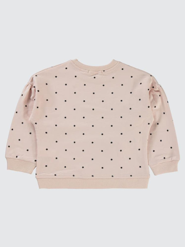 Civil Girls Mobil Fiyonklu 2-5 Yaş Sweatshirt - Pembe