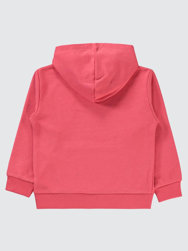 Civil Girls Kanguru Cepli 10-13 Yaş Sweatshirt - Kırmızı