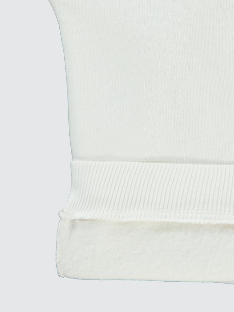 Civil Girls Pullu Baykuş Baskılı 10-13 Yaş Sweatshirt - Ekru