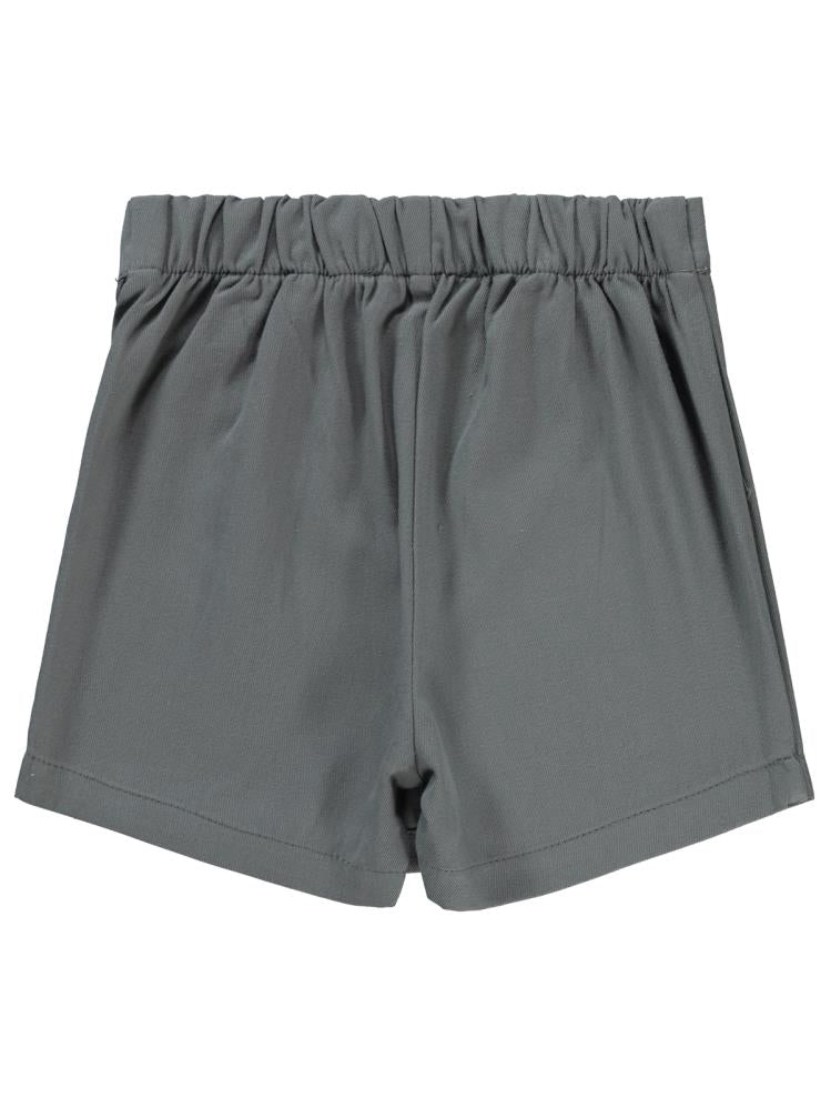 Civil Girls Pileli 10-13 Yaş Şort - Gri