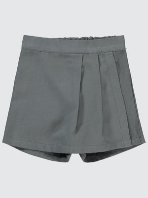 Civil Girls Pileli 6-9 Yaş Şort - Gri