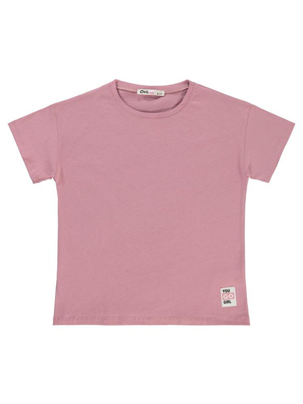 Civil Girls Basic 10-13 Yaş Tişört - Pembe