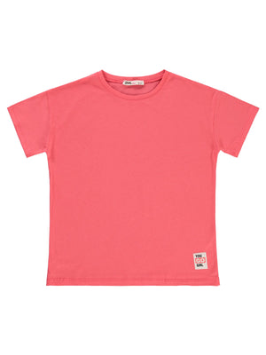 Civil Girls Basic 10-13 Yaş Tişört - Kırmızı