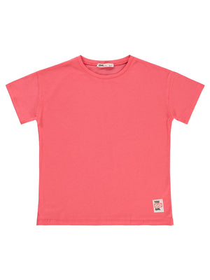Civil Girls Basic 10-13 Yaş Tişört - Kırmızı