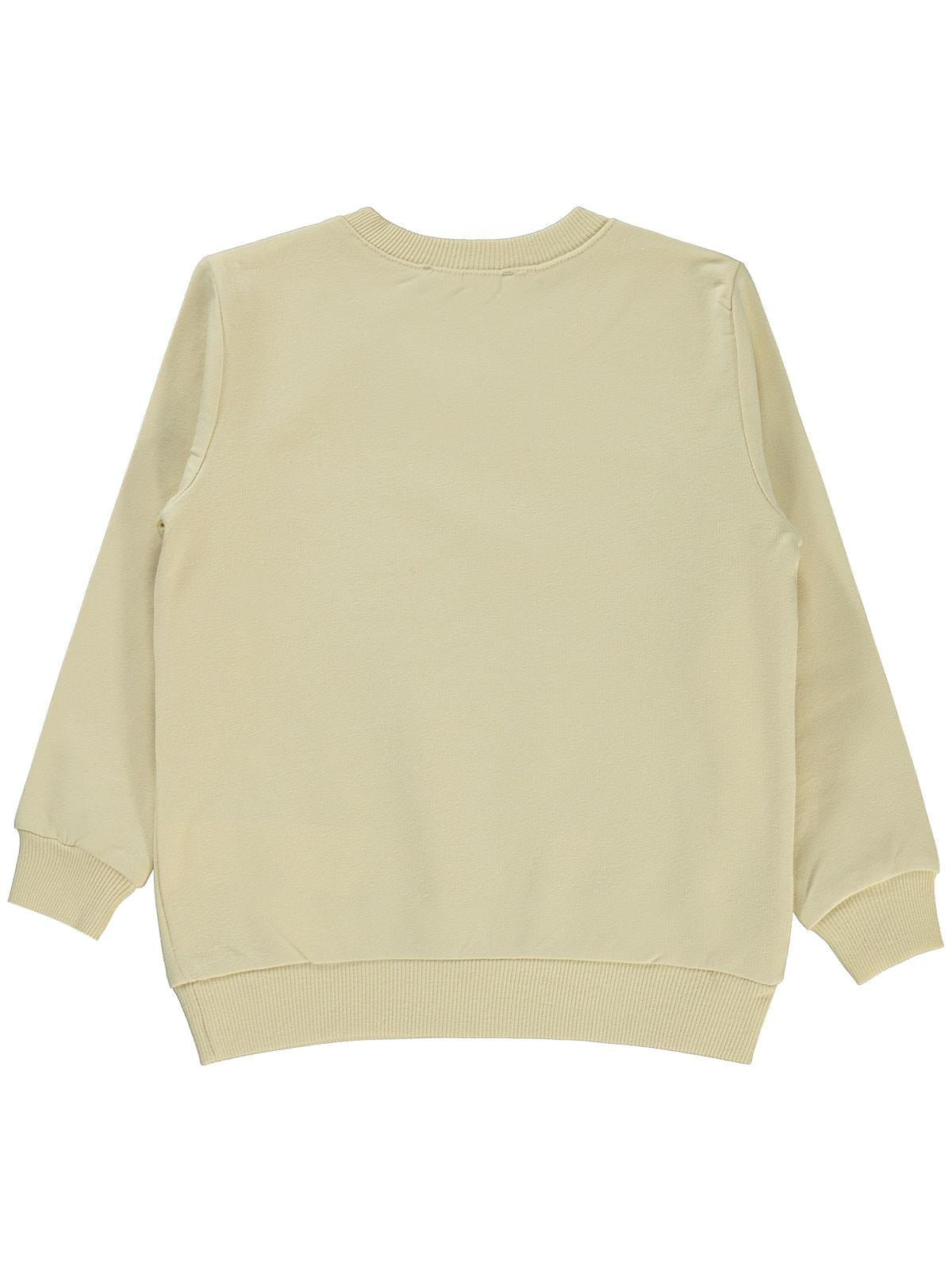 Civil Girls Basic 2-5 Yaş Sweatshirt - Sarı