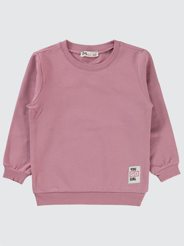 Civil Girls Basic 2-5 Yaş Sweatshirt - Pembe