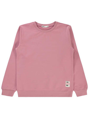 Civil Girls Basic 6-9 Yaş Sweatshirt - Pembe