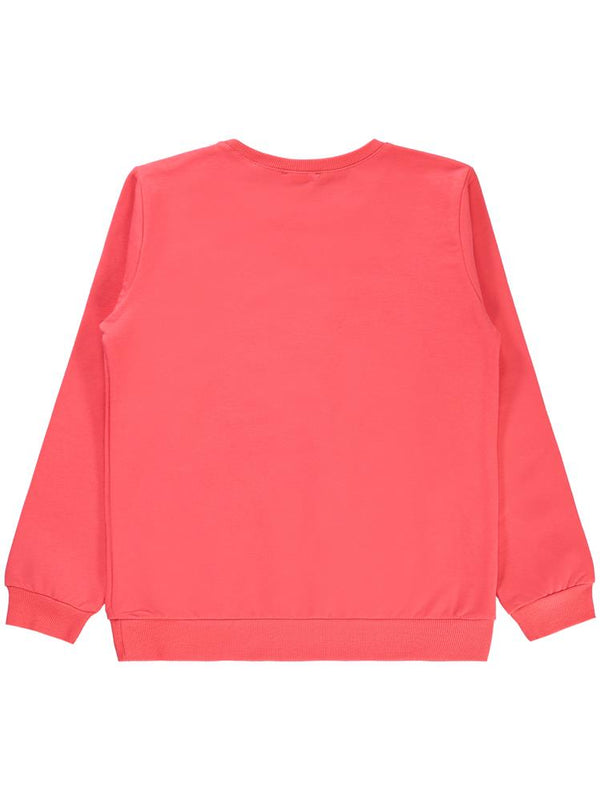 Civil Girls Basic 6-9 Yaş Sweatshirt - Kırmızı