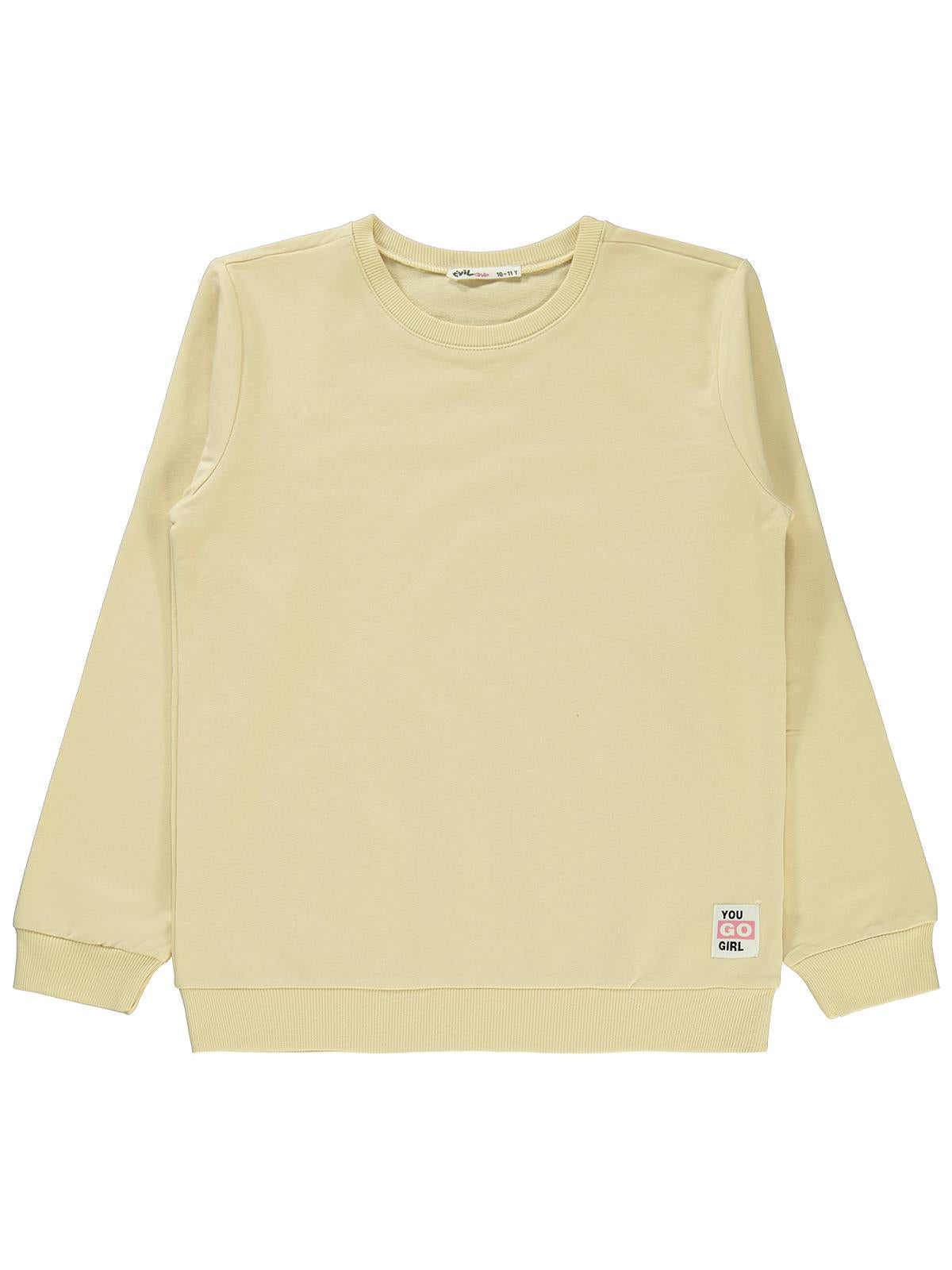 Civil Girls Basic 10-13 Yaş Sweatshirt - Sarı