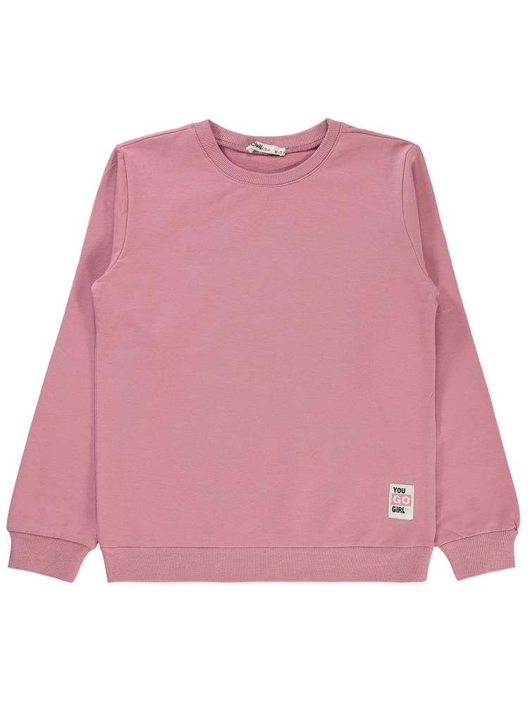 Civil Girls Basic 10-13 Yaş Sweatshirt - Pembe