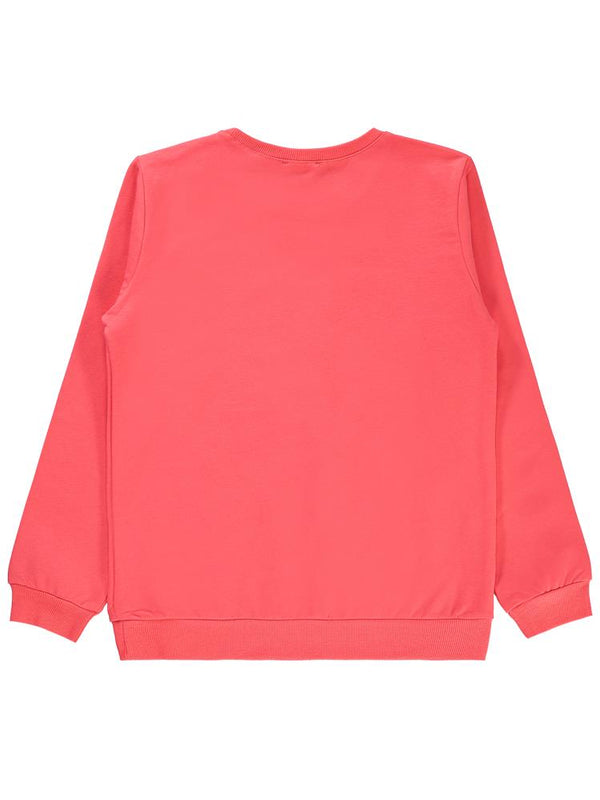 Civil Girls Basic 10-13 Yaş Sweatshirt - Kırmızı