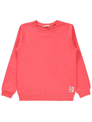 Civil Girls Basic 10-13 Yaş Sweatshirt - Kırmızı