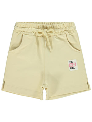 Civil Girls Basic 2-5 Yaş Şort - Sarı