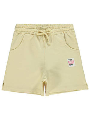 Civil Girls Basic 6-9 Yaş Şort - Sarı