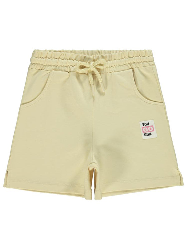 Civil Girls Basic 6-9 Yaş Şort - Sarı