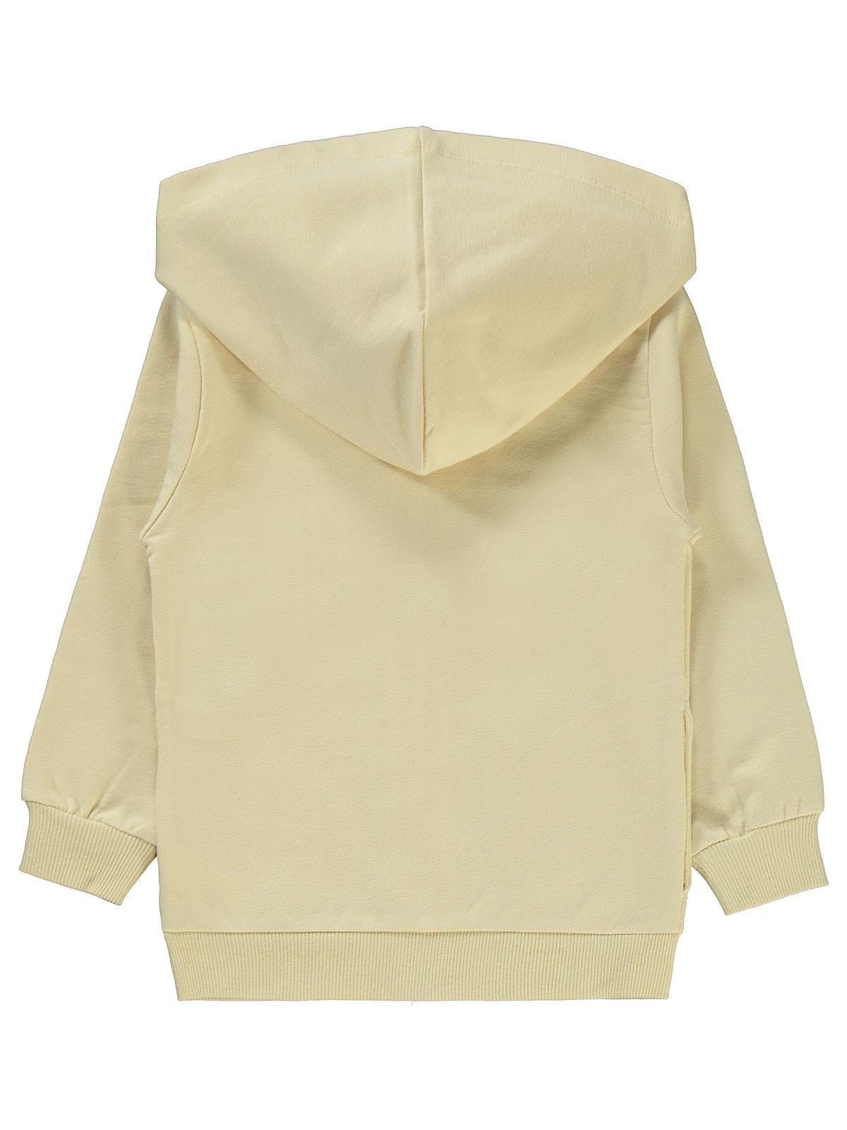 Civil Girls Basic 2-5 Yaş Hırka - Sarı