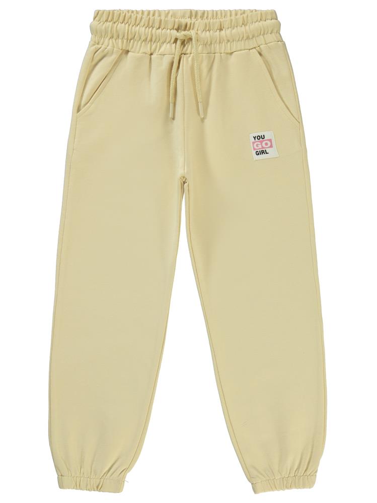 Civil Girls Kız Çocuk Eşofman Altı 6-9 Yaş  - Sarı