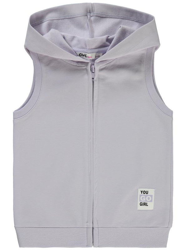 Civil Girls Basic 2-5 Yaş Yelek - Lila