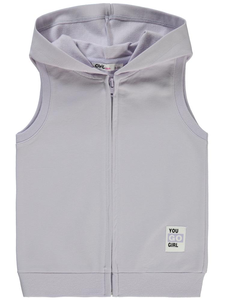 Civil Girls Basic 2-5 Yaş Yelek - Lila