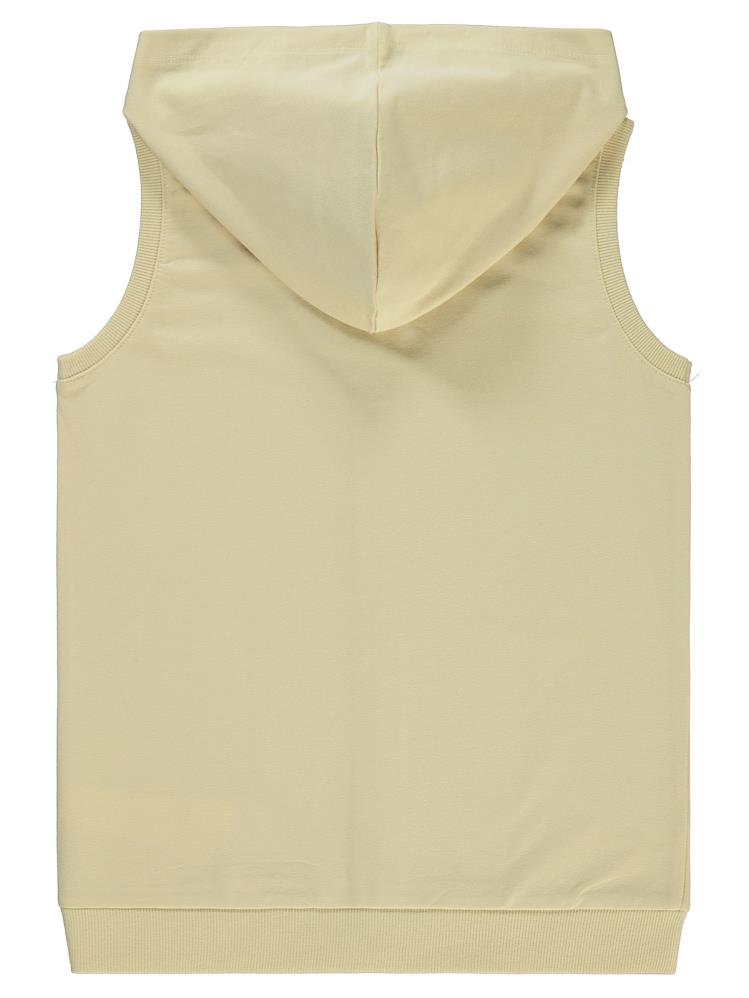 Civil Girls Basic 10-13 Yaş Yelek - Sarı