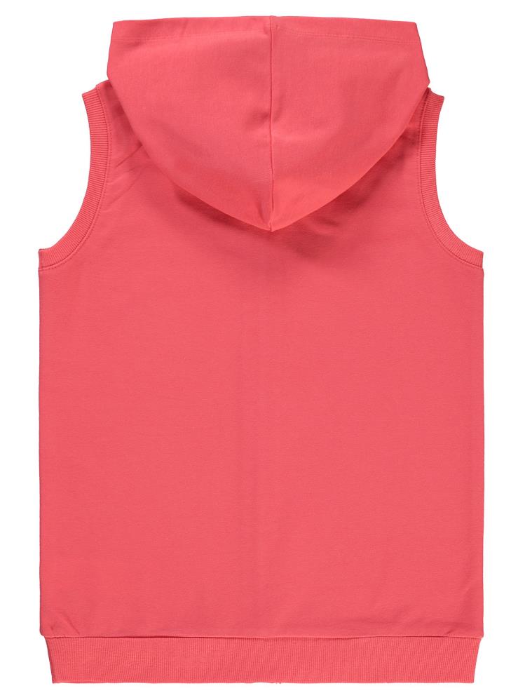 Civil Girls Basic 10-13 Yaş Yelek - Kırmızı