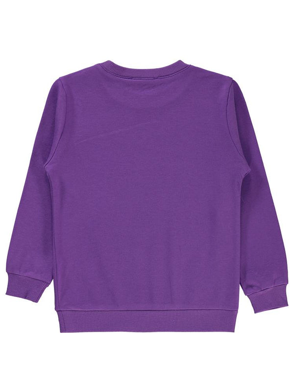 Civil Girls Magıcal Baskılı 2-5 Yaş Sweatshirt - Lila