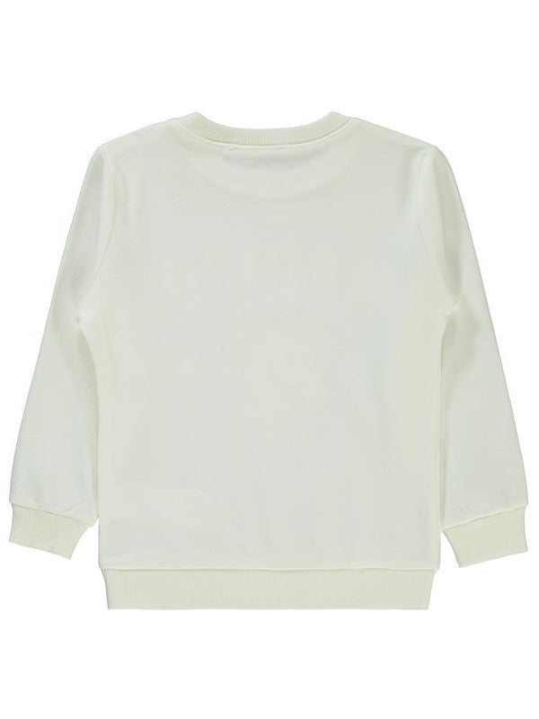 Civil Girls Magıcal Baskılı 2-5 Yaş Sweatshirt - Ekru