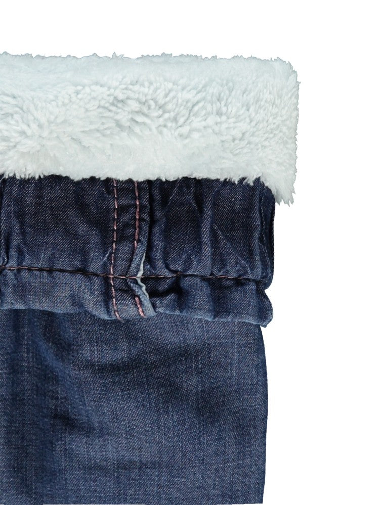 Civil Baby Paçası Lastikli 6-18 Ay Pantolon - Mavi