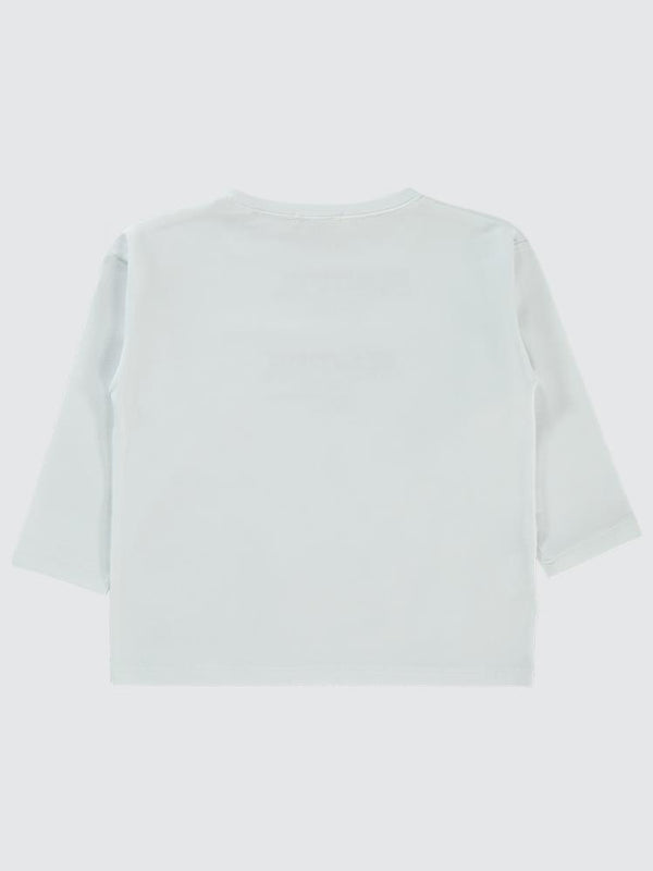 Civil Girls Beautiful Baskılı 2-5 Yaş Sweatshirt - Beyaz