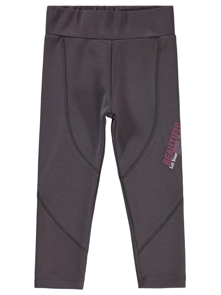 Civil Girls Kız Çocuk Tayt 2-5 Yaş  - Gri