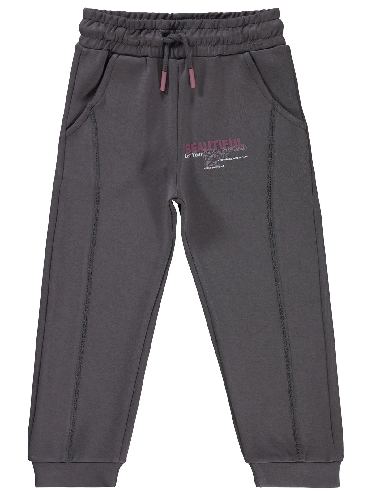 Civil Girls Kız Çocuk Eşofman Altı 2-5 Yaş  - Gri