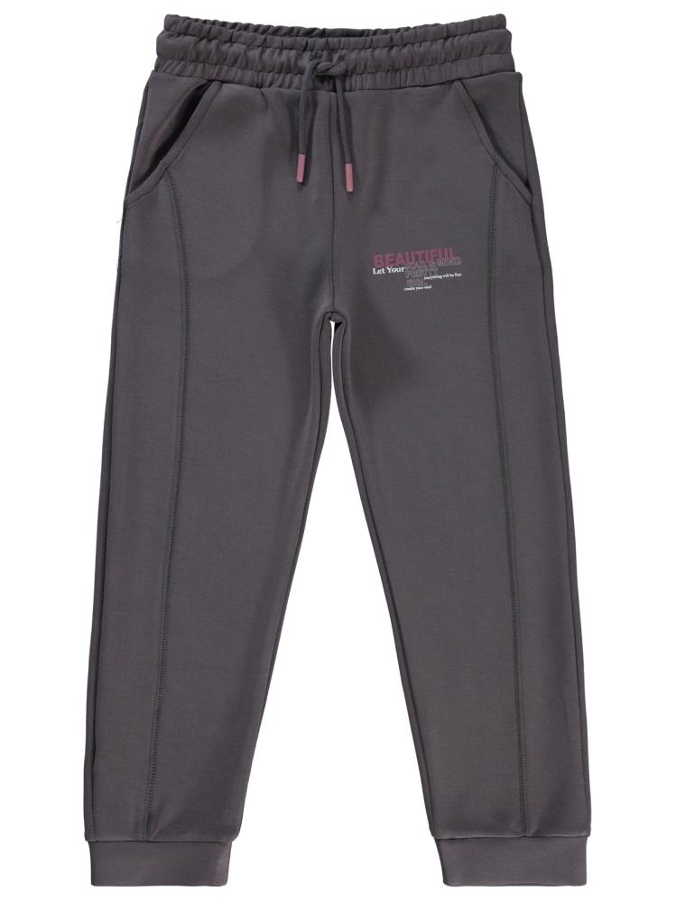 Civil Girls Kız Çocuk Eşofman Altı 6-9 Yaş  - Gri