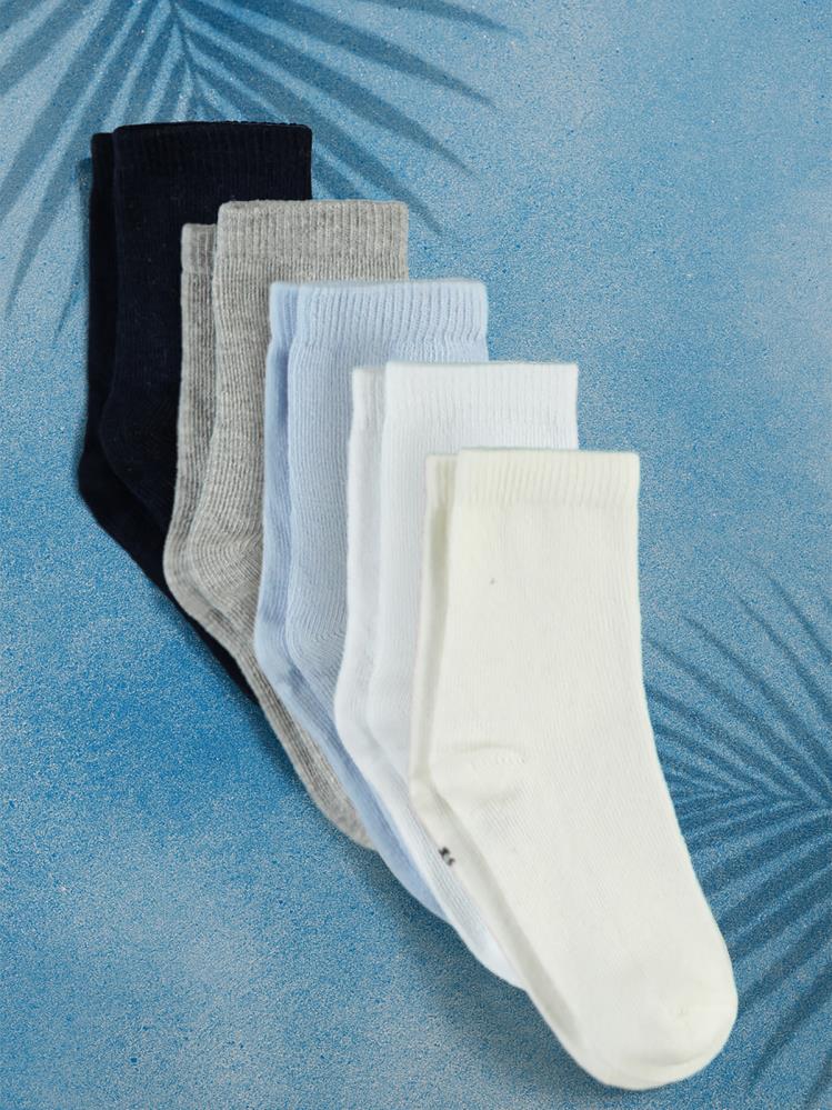 Civil Boys Basic Düz Çizgi 5'li 2-12 Yaş Soket Çorap