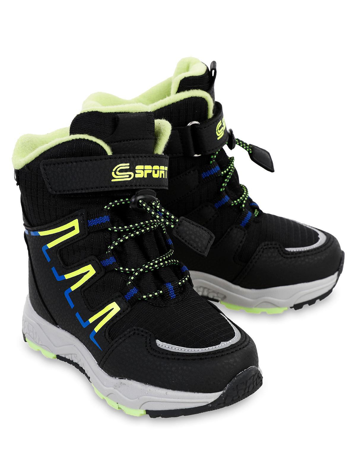 Civil Boots Erkek Çocuk Bot 31-36 Numara - Siyah