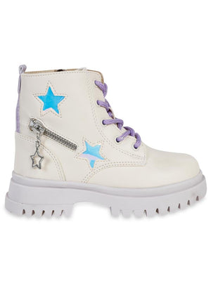 Civil Boots Kız Çocuk Bot 31-35 Numara   - Bej