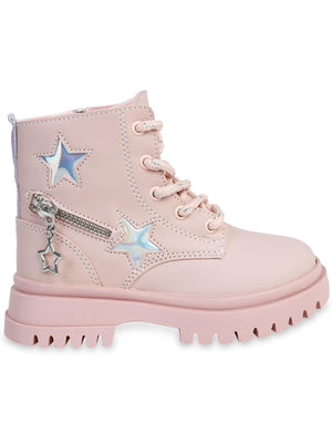 Civil Boots Kız Çocuk Bot 31-35 Numara   - Pudra