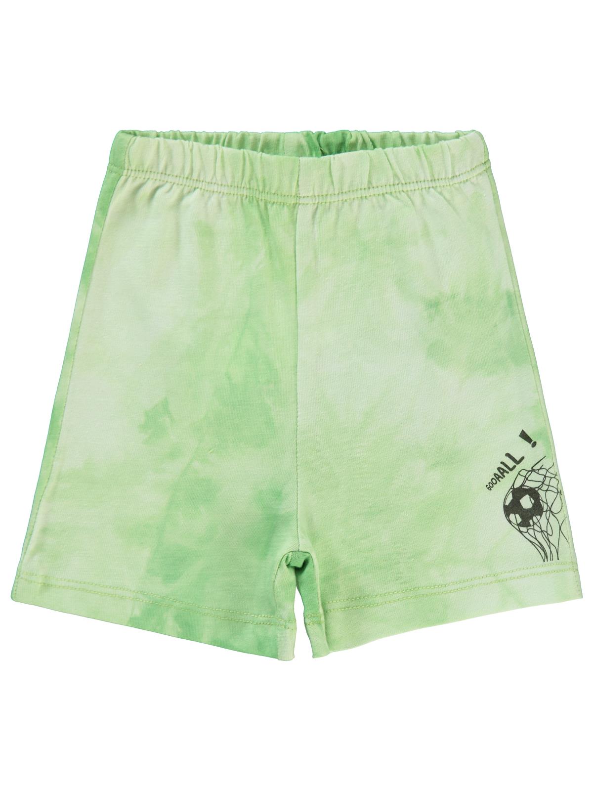 Civil Baby Batik Empirme 6 Ay Şort - Yeşil