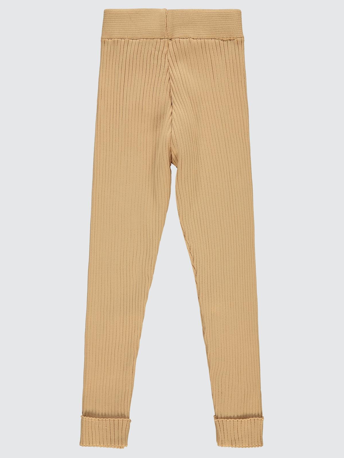 Civil Girls Çizgili 6-9 Yaş Tayt - Bej